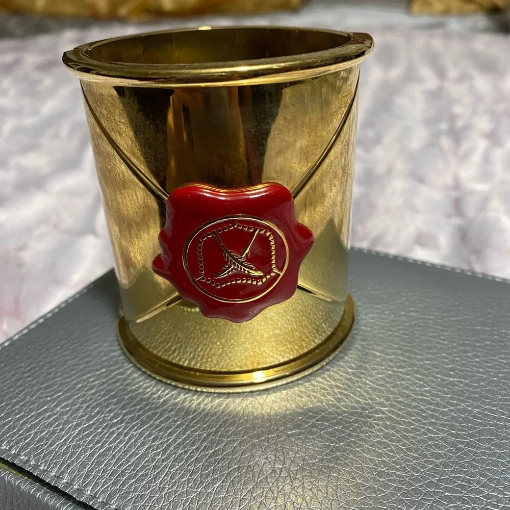 House of Harlow red wax seal cuff - Picture 2 of 9